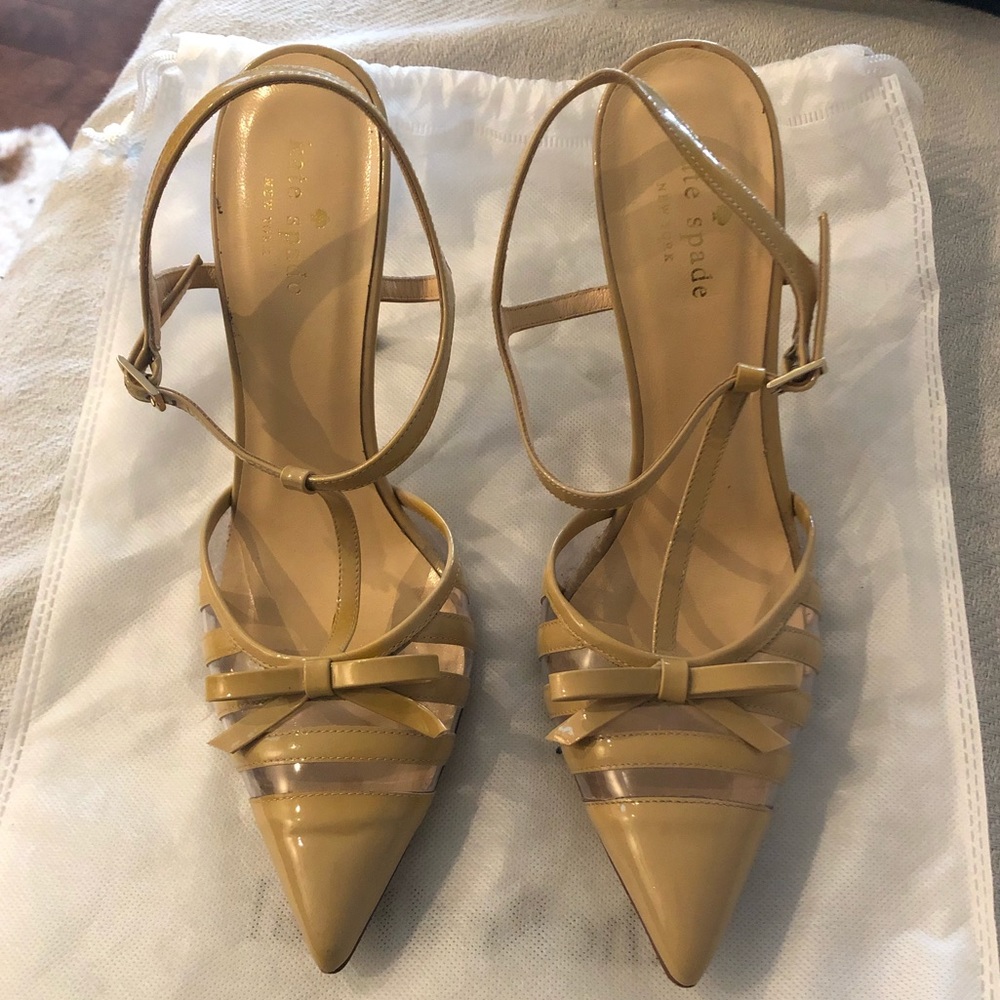 Kate Spade Patent T Strap Heel